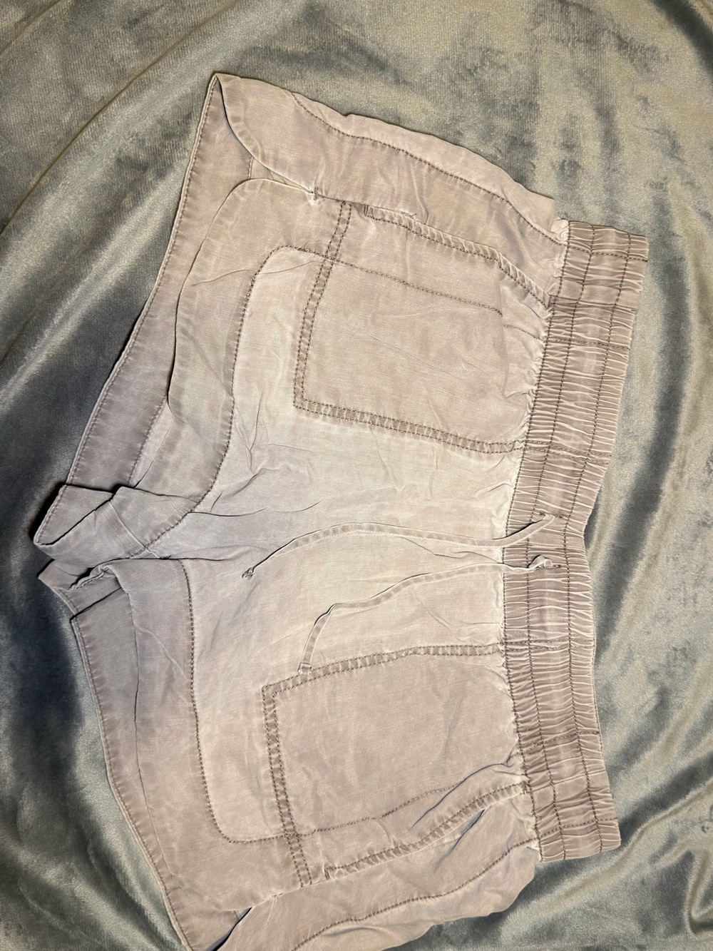 Express Women's High Waist Shorts in Light Taupe